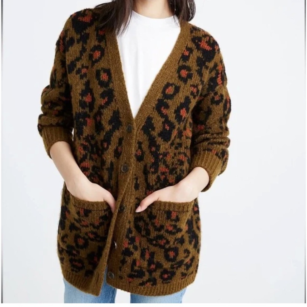Madewell Jungle Cat Cardigan - Picture 1 of 7